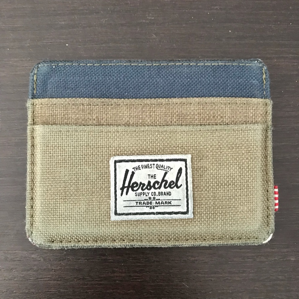 Herschel two-tone slim wallet
